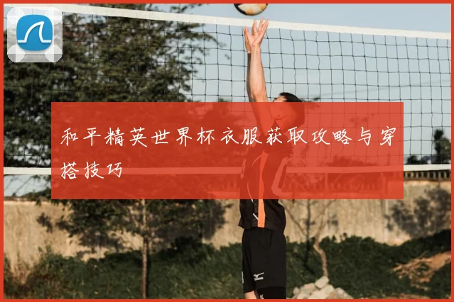 和平精英世界杯衣服获取攻略与穿搭技巧