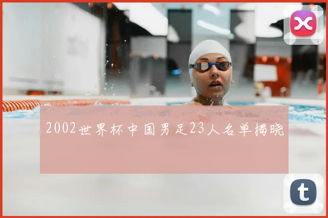 2002世界杯中国男足23人名单揭晓