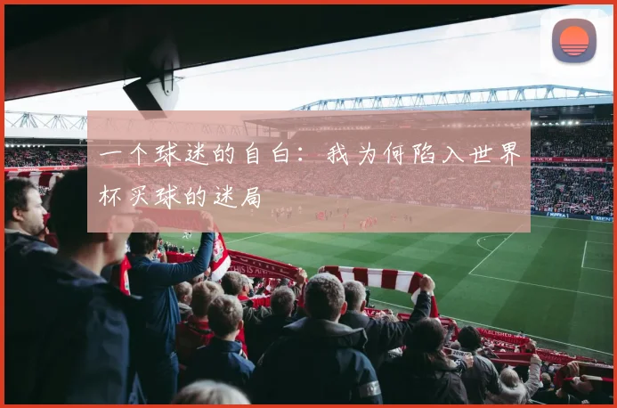 一个球迷的自白：我为何陷入世界杯买球的迷局