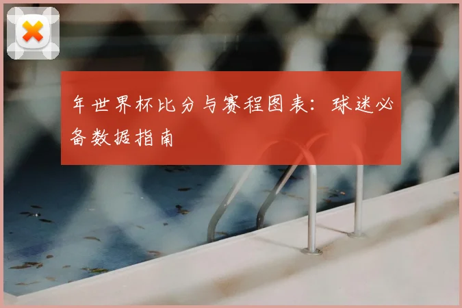 年世界杯比分与赛程图表：球迷必备数据指南